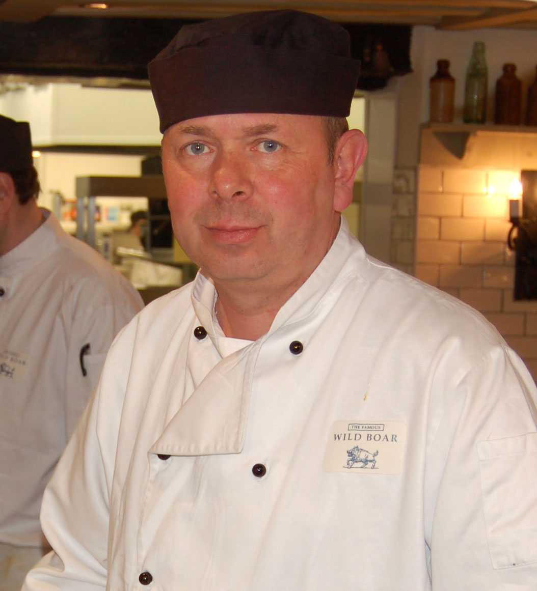 Marc Sanders Head Chef at The Wild Boar Grill & Smokehouse