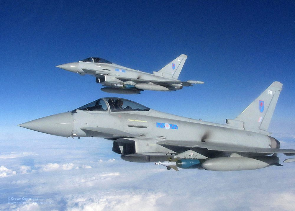 RAF Typhoon Aircraft (Credit: UK Ministry of Defence)