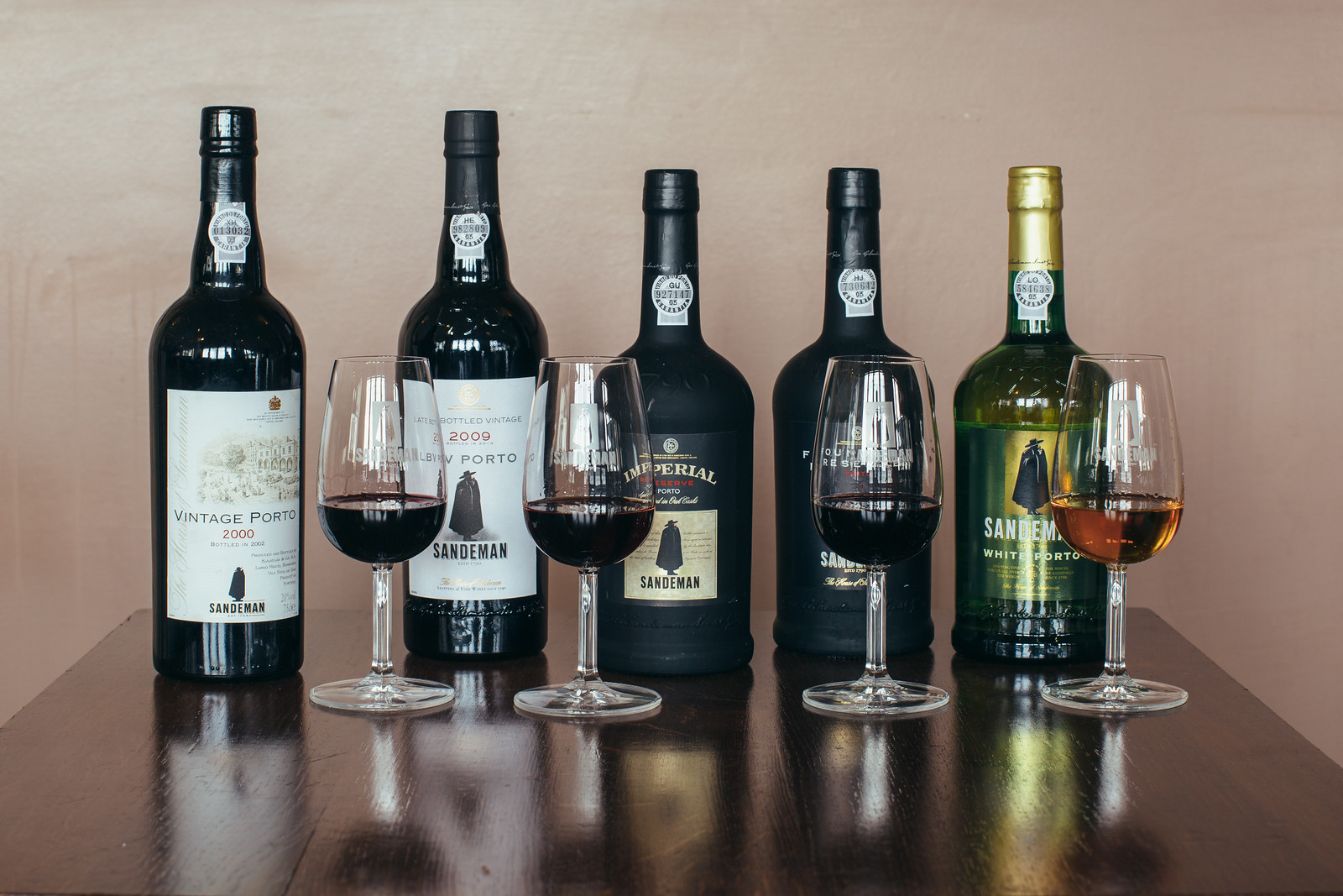 A small selection of the Lancaster House Sandeman Collection