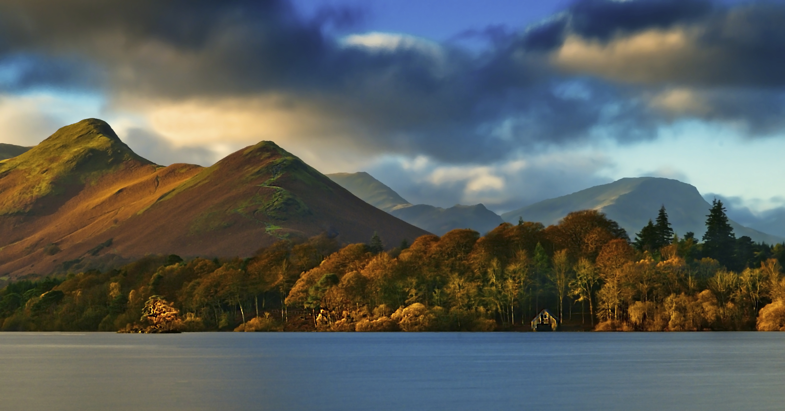 Catbells over Derwentwater, the Lake District National Park - location for Star Wars scenes