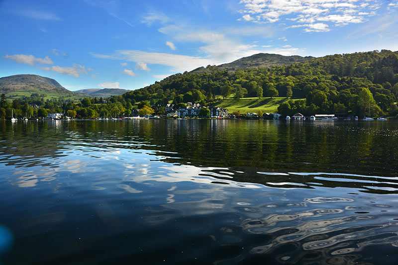 Waterhead from lake Windermere