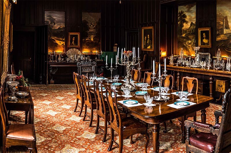 The Dining Room at Leighton Hall